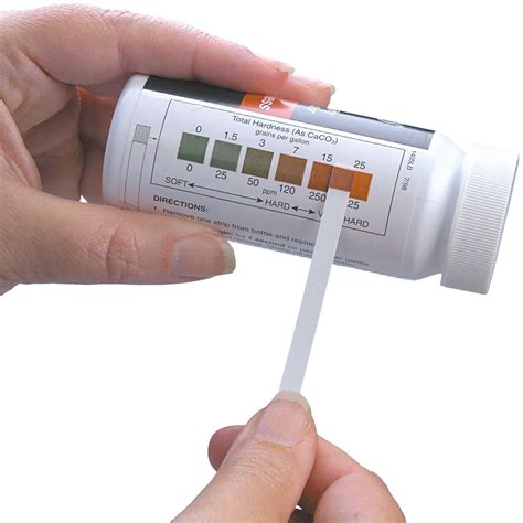 hardness test strip by 5 ppm|total water hardness test strips.